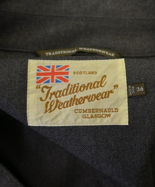 Traditional Weatherwear（トラディショナルウェザーウェア）ステンカラーコート グレー サイズ:36(XS位) メンズ/2200622979021