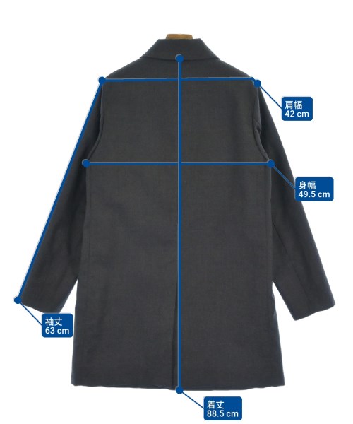 Traditional Weatherwear（トラディショナルウェザーウェア）ステンカラーコート グレー サイズ:36(XS位) メンズ/2200622979021