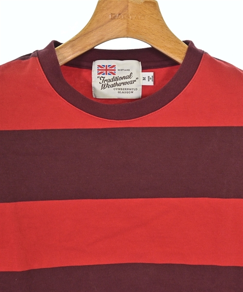 Traditional Weatherwear（トラディショナルウェザーウェア）Tシャツ・カットソー 赤 サイズ:M メンズ/2200624952145