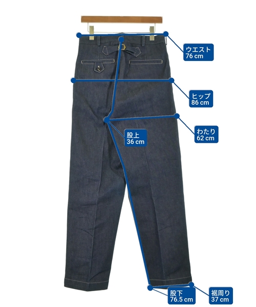 Traditional Weatherwear（トラディショナルウェザーウェア）デニムパンツ 紺 サイズ:-(S位) メンズ/2200627946011