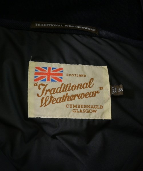 Traditional Weatherwear（トラディショナルウェザーウェア）ダウンコート 紺 サイズ:36(S位) メンズ/2200614132014