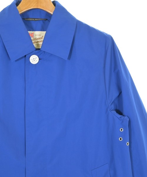 Traditional Weatherwear（トラディショナルウェザーウェア）ステンカラーコート 青 サイズ:38(L位) メンズ/2200688970024