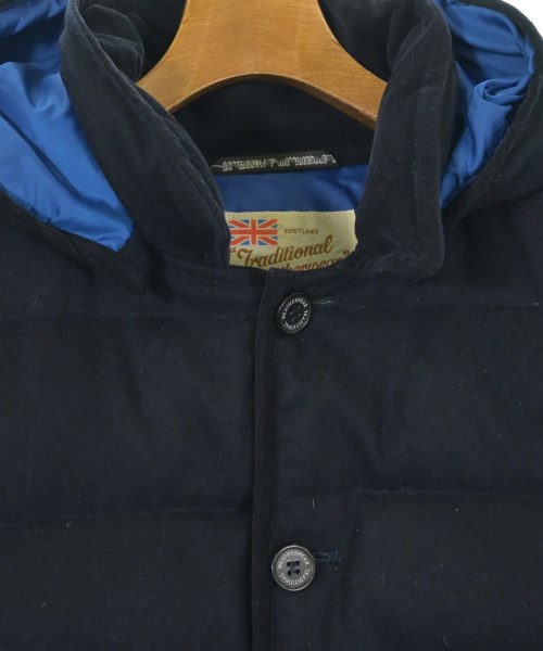 Traditional Weatherwear（トラディショナルウェザーウェア）ダウンコート 紺 サイズ:38(S位) メンズ/2200701847029