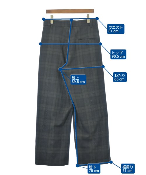 Traditional Weatherwear（トラディショナルウェザーウェア）スラックス 紺 サイズ:M メンズ/2200656278039