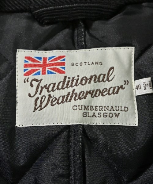 Traditional Weatherwear（トラディショナルウェザーウェア）ステンカラーコート 黒 サイズ:40(M位) メンズ/2200656731060