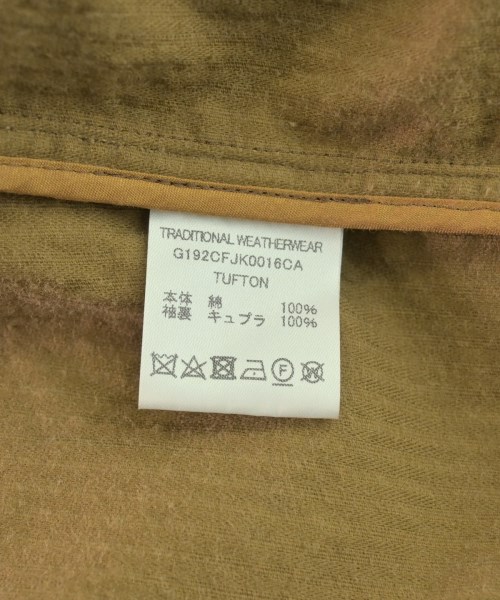 Traditional Weatherwear（トラディショナルウェザーウェア）テーラードジャケット 茶 サイズ:38(S位) メンズ/2200708072028