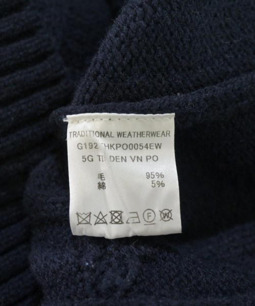 Traditional Weatherwear（トラディショナルウェザーウェア）ニット・セーター 紺 サイズ:M メンズ/2200708072097