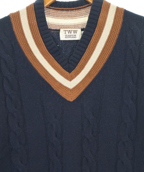 Traditional Weatherwear（トラディショナルウェザーウェア）ニット・セーター 紺 サイズ:M メンズ/2200708072097