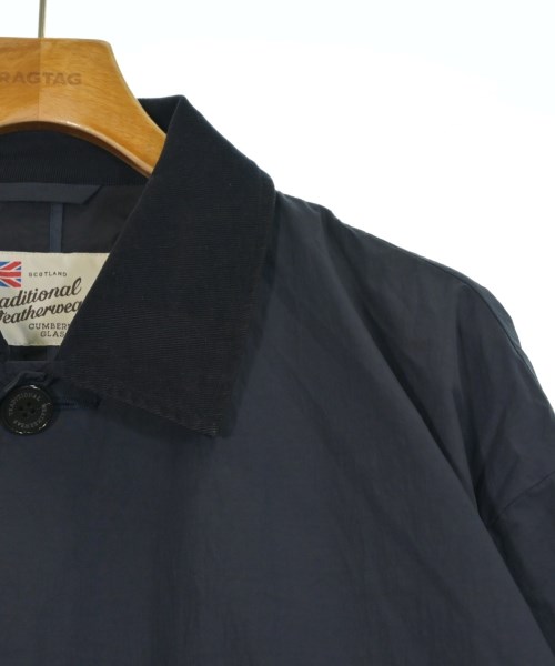 Traditional Weatherwear（トラディショナルウェザーウェア）ステンカラーコート 紺 サイズ:40(M位) メンズ/2200647830048