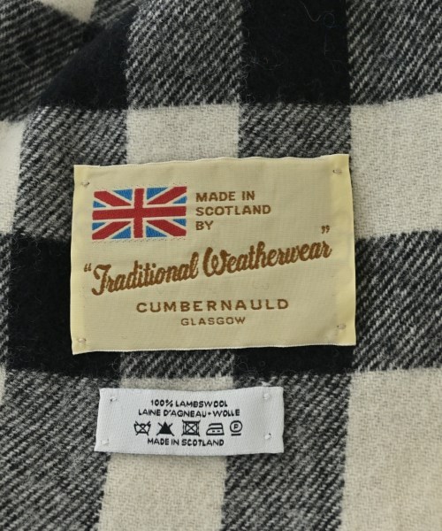 Traditional Weatherwear（トラディショナルウェザーウェア）マフラー 白 サイズ:- メンズ/2200704029156
