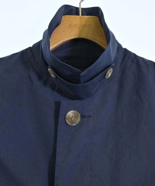 Traditional Weatherwear（トラディショナルウェザーウェア）ステンカラーコート 紺 サイズ:36(XS位) メンズ/2200704320017