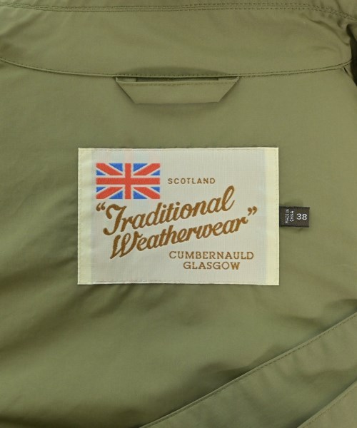 Traditional Weatherwear（トラディショナルウェザーウェア）ステンカラーコート カーキ サイズ:38(S位) メンズ/2200704320024
