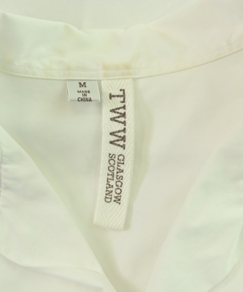 Traditional Weatherwear（トラディショナルウェザーウェア）カジュアルシャツ 白 サイズ:M メンズ/2200704385054