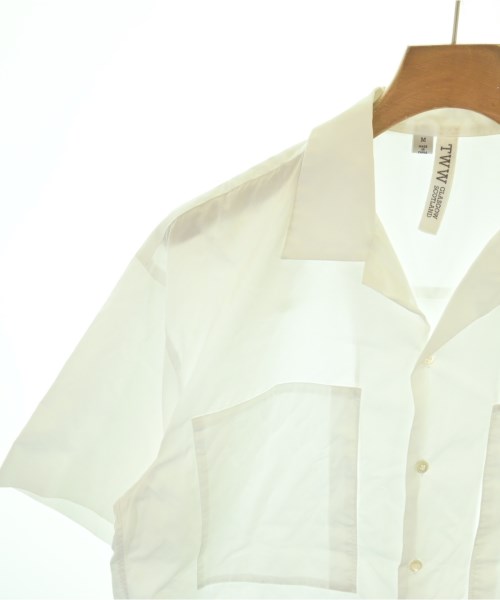 Traditional Weatherwear（トラディショナルウェザーウェア）カジュアルシャツ 白 サイズ:M メンズ/2200704385054