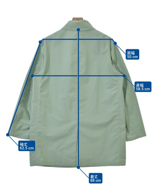 Traditional Weatherwear（トラディショナルウェザーウェア）ステンカラーコート 緑 サイズ:38(M位) メンズ/2200699474238
