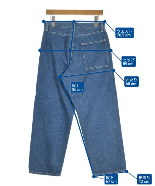 Traditional Weatherwear（トラディショナルウェザーウェア）デニムパンツ 紺 サイズ:XS メンズ/2200663341030