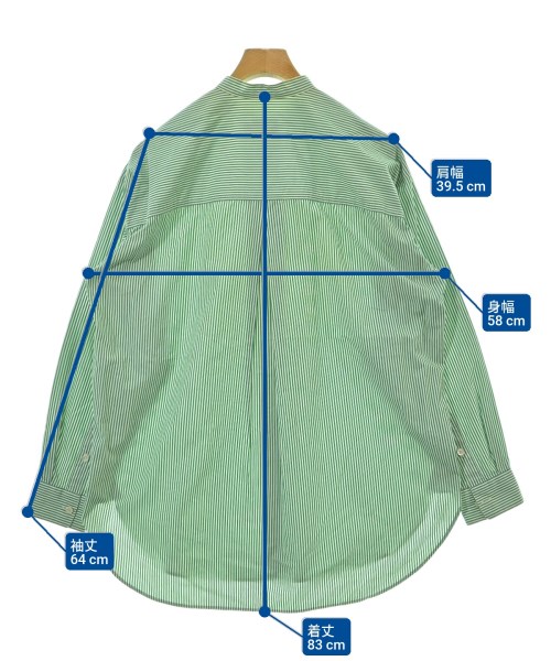 Traditional Weatherwear（トラディショナルウェザーウェア）カジュアルシャツ 緑 サイズ:S メンズ/2200668835022