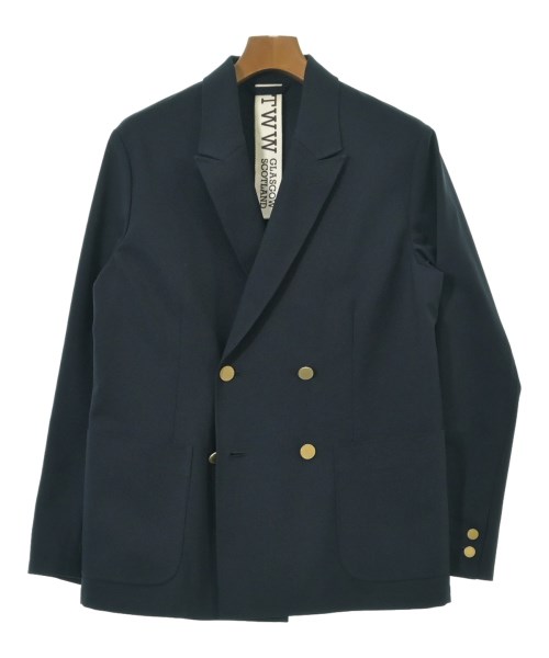 Traditional Weatherwear(トラディショナルウェザーウェア)テーラードジャケット 紺 サイズ:S/2200672260056
