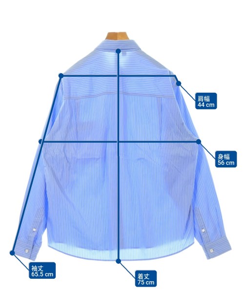 Traditional Weatherwear（トラディショナルウェザーウェア）カジュアルシャツ 青 サイズ:M メンズ/2200721619101