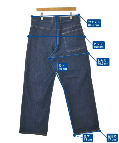 Traditional Weatherwear（トラディショナルウェザーウェア）デニムパンツ 紺 サイズ:L メンズ/2200680653062