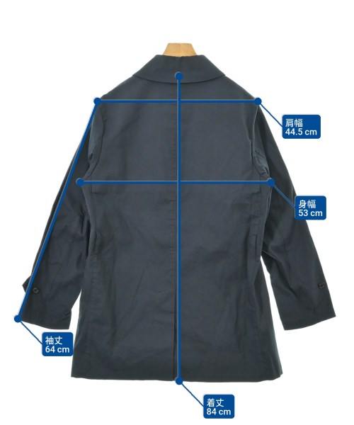 Traditional Weatherwear（トラディショナルウェザーウェア）ステンカラーコート 紺 サイズ:40(L位) メンズ/2200680290199
