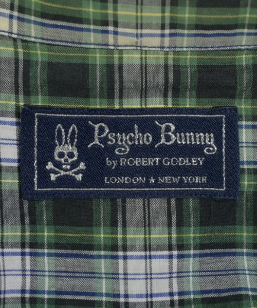 Psycho Bunny（サイコバニー）カジュアルシャツ 黒 サイズ:39(M位) メンズ/2200547546032