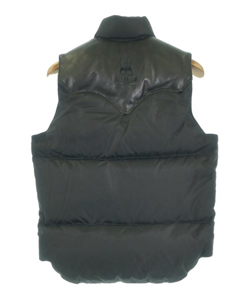 Psycho Bunny（サイコバニー）ダウンジャケット/ダウンベスト 黒 サイズ:36(S位) メンズ/2200622413068