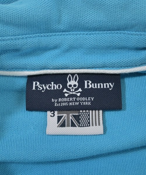 Psycho Bunny（サイコバニー）ポロシャツ 青 サイズ:3(L位) メンズ/2200629100022