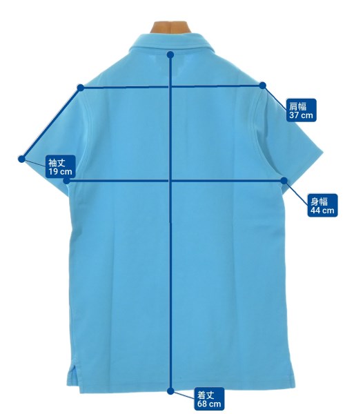 Psycho Bunny（サイコバニー）ポロシャツ 青 サイズ:3(L位) メンズ/2200629100022