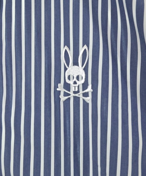 Psycho Bunny（サイコバニー）シャツワンピース 紺 サイズ:1(S位) レディース/2200643148024