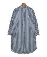 Psycho Bunny（サイコバニー）シャツワンピース 紺 サイズ:1(S位) レディース/2200643148024