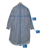 Psycho Bunny（サイコバニー）シャツワンピース 紺 サイズ:1(S位) レディース/2200643148024