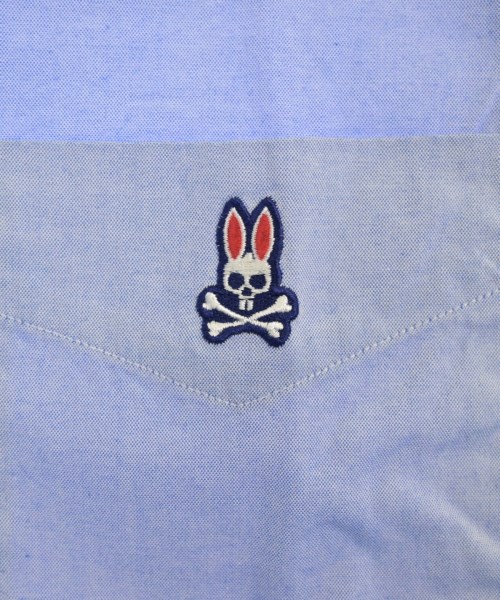 Psycho Bunny（サイコバニー）カジュアルシャツ 青 サイズ:S メンズ/2200643321069