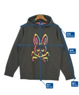 Psycho Bunny（サイコバニー）パーカー グレー サイズ:L メンズ/2200616864166