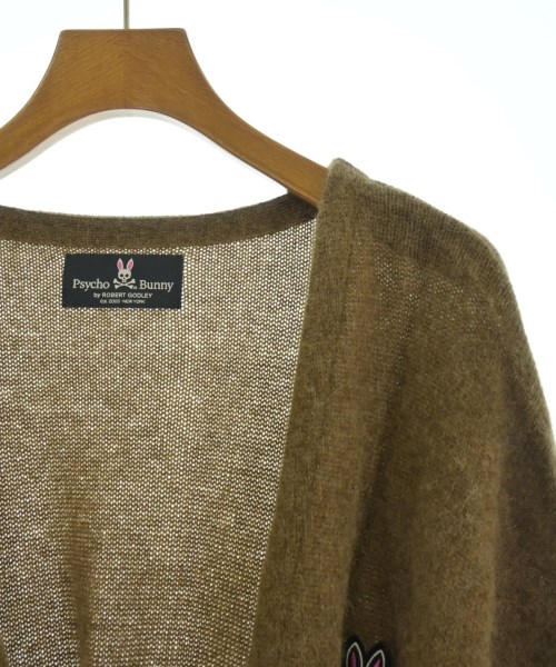 Psycho Bunny（サイコバニー）カーディガン 茶 サイズ:F レディース/2200616864388