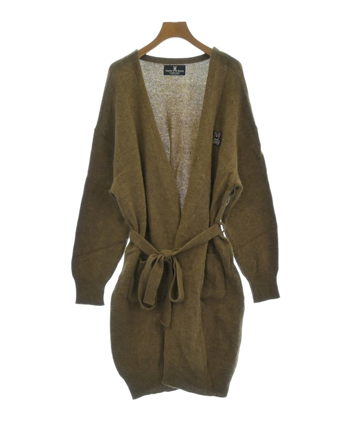 Psycho Bunny（サイコバニー）カーディガン 茶 サイズ:F レディース