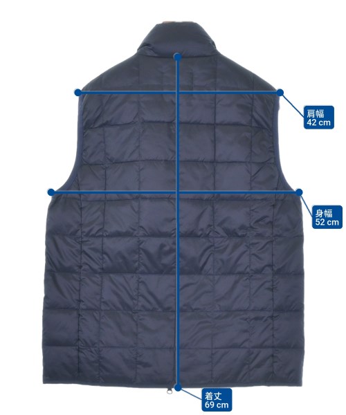 Psycho Bunny（サイコバニー）ダウンジャケット/ダウンベスト 紺 サイズ:L メンズ/2200616864418