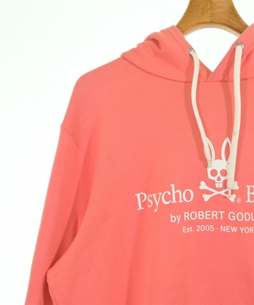 Psycho Bunny（サイコバニー）パーカー ピンク サイズ:XL メンズ/2200610783029