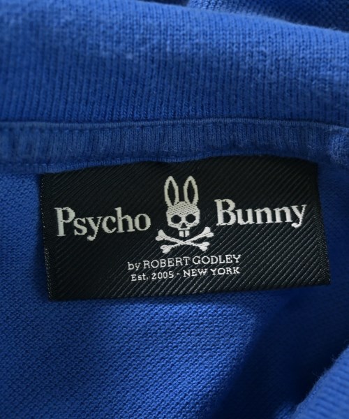 Psycho Bunny（サイコバニー）ポロシャツ 青 サイズ:M メンズ/2200610856037