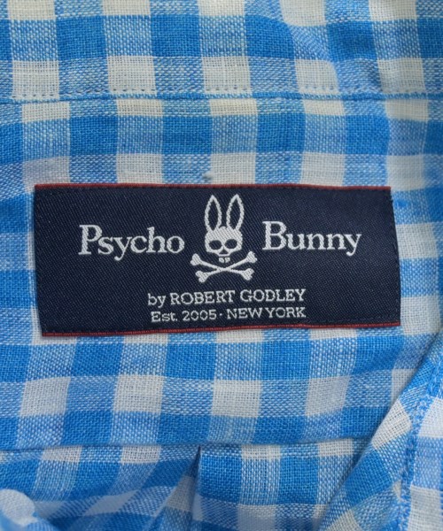 Psycho Bunny（サイコバニー）カジュアルシャツ 青 サイズ:S メンズ/2200611978028