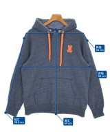 Psycho Bunny（サイコバニー）パーカー 紺 サイズ:M メンズ/2200677178028