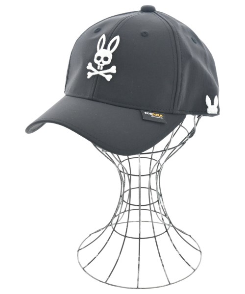 Psycho Bunny(サイコバニー)キャップ 黒 サイズ:-/2200679407058