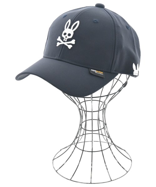 Psycho Bunny(サイコバニー)キャップ 紺 サイズ:-/2200679407065