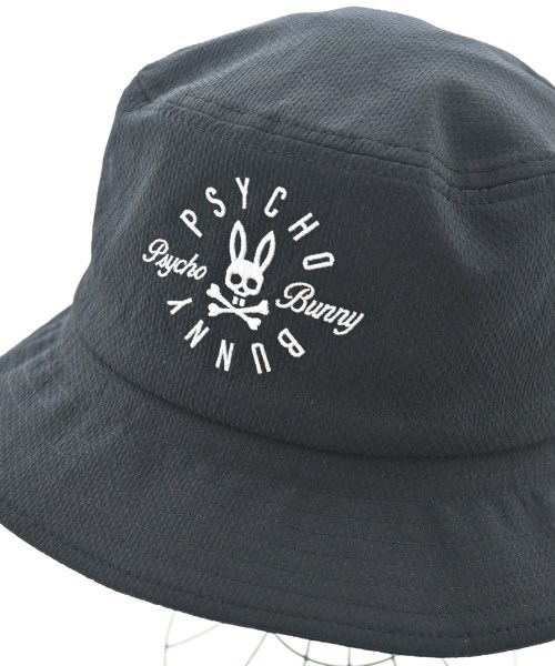 Psycho Bunny（サイコバニー）ハット 黒 サイズ:- メンズ/2200679407126