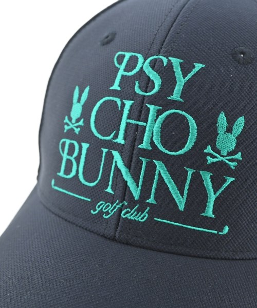 Psycho Bunny（サイコバニー）キャップ 黒 サイズ:- メンズ/2200679684084