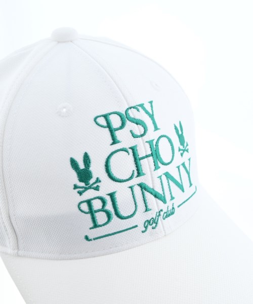 Psycho Bunny（サイコバニー）キャップ 白 サイズ:F メンズ/2200679684091