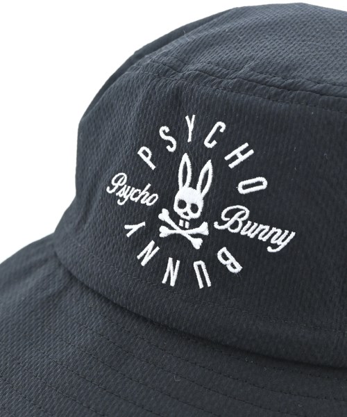Psycho Bunny（サイコバニー）ハット 黒 サイズ:- メンズ/2200679684312