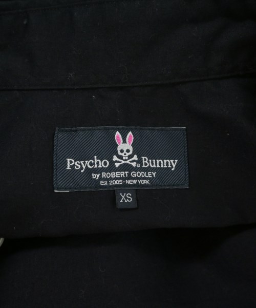 Psycho Bunny（サイコバニー）カジュアルシャツ 黒 サイズ:XS メンズ/2200693911050