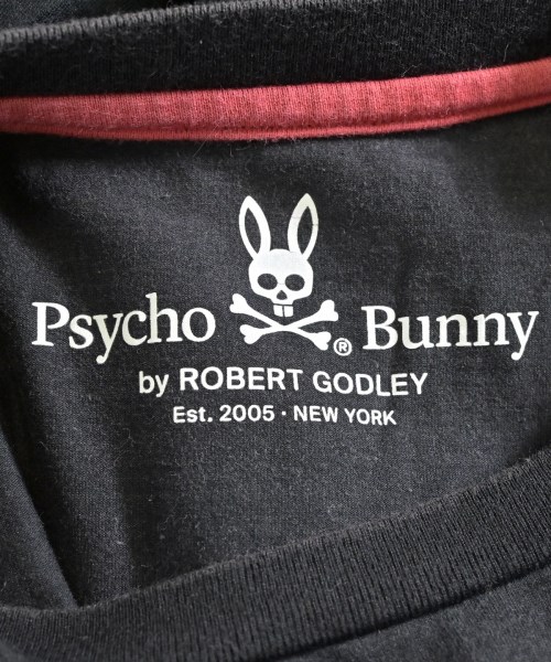 Psycho Bunny（サイコバニー）Tシャツ・カットソー 黒 サイズ:S メンズ/2200698620056