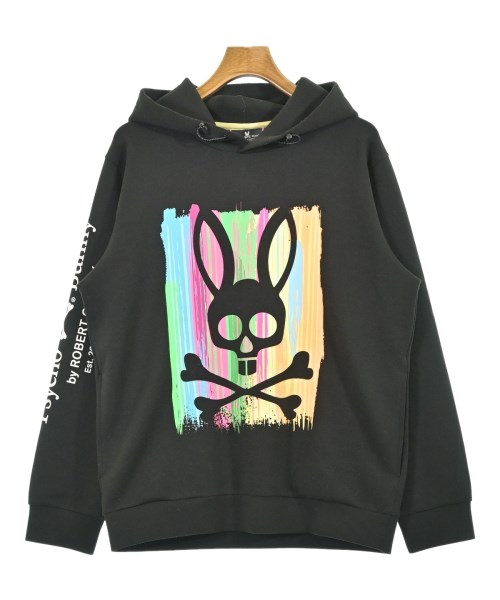 Psycho Bunny(サイコバニー)パーカー 黒 サイズ:L/2200701137069